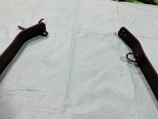 Back Cinch with Billets Tucker Brown Leather