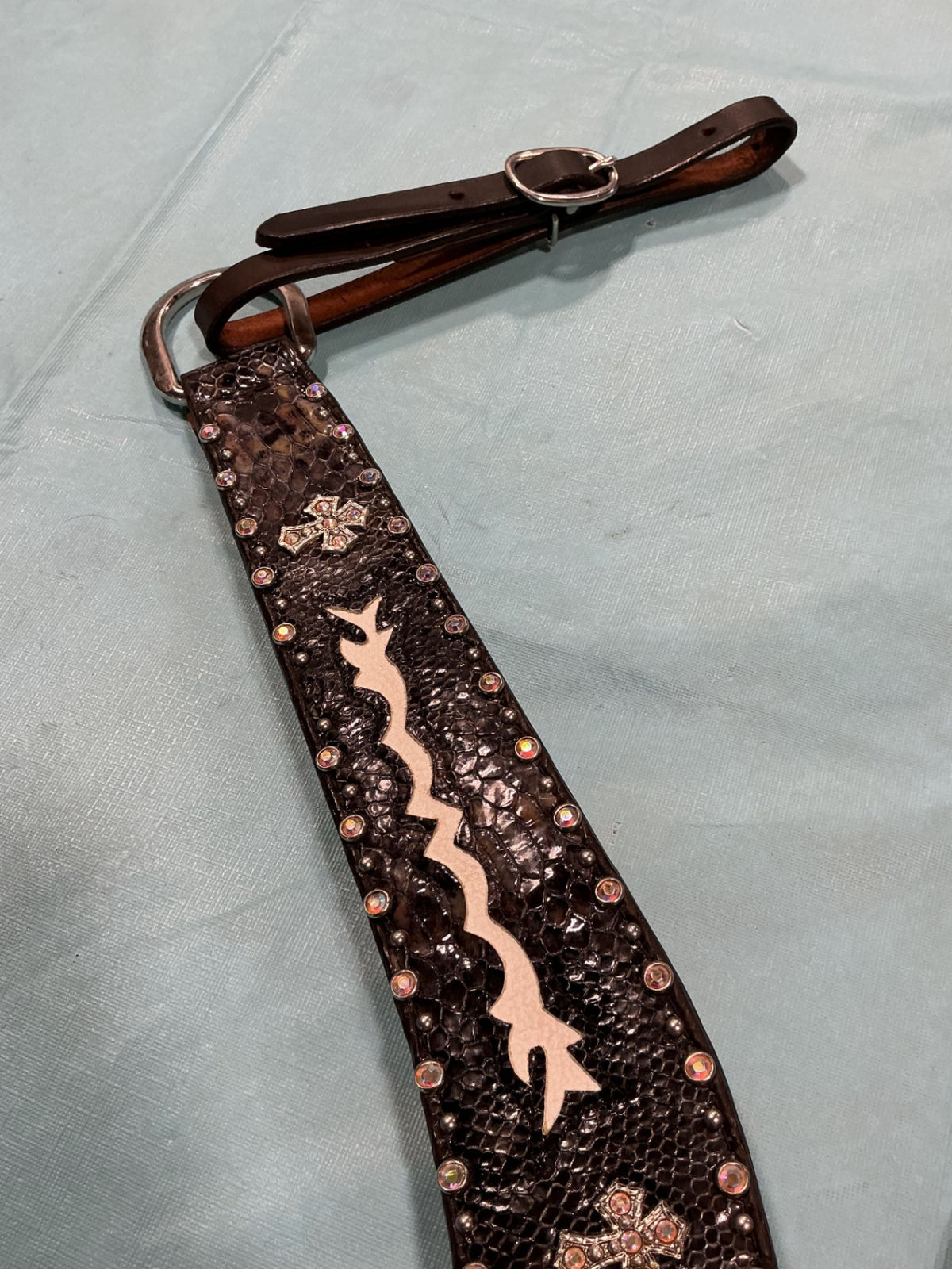 Western Breast Collar Double J Saddlery Decorative Rhinestones