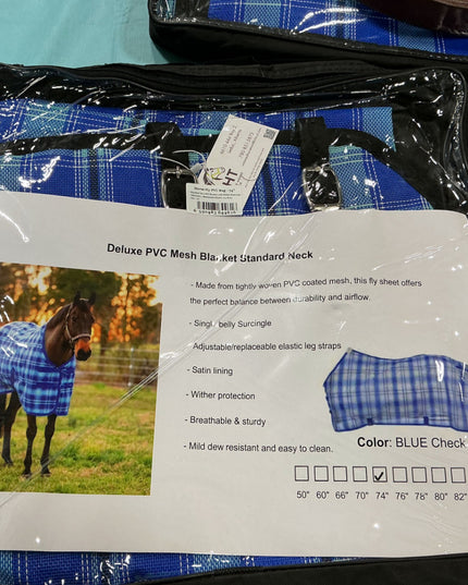 Fly Sheet PVC 74" Blue *NEW*