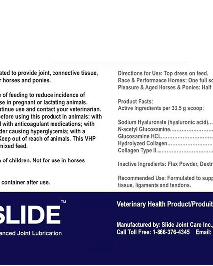 SLIDE ha+ Equine 10kg buckets