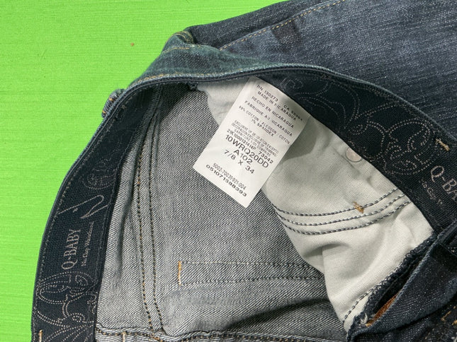 Jeans Dark Blue 7/8 34 Q-Baby