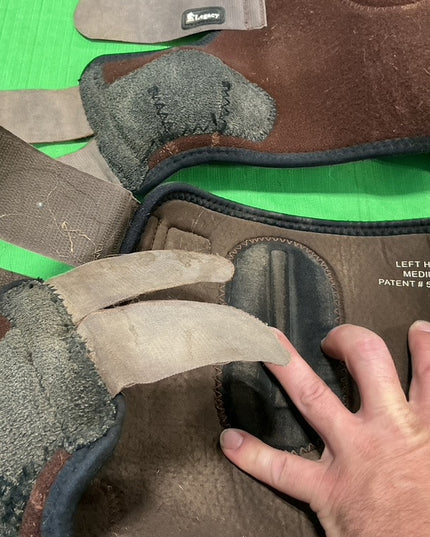 Medicine Boots Brown Medium HIND ONLY