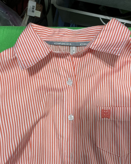 Western Shirt Cinch Medium orange 