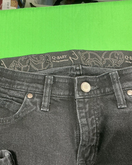 Jeans Black 7/8 36 Q-Baby
