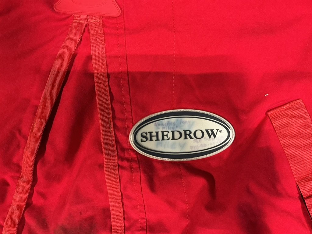 Stable Sheet 70" Red