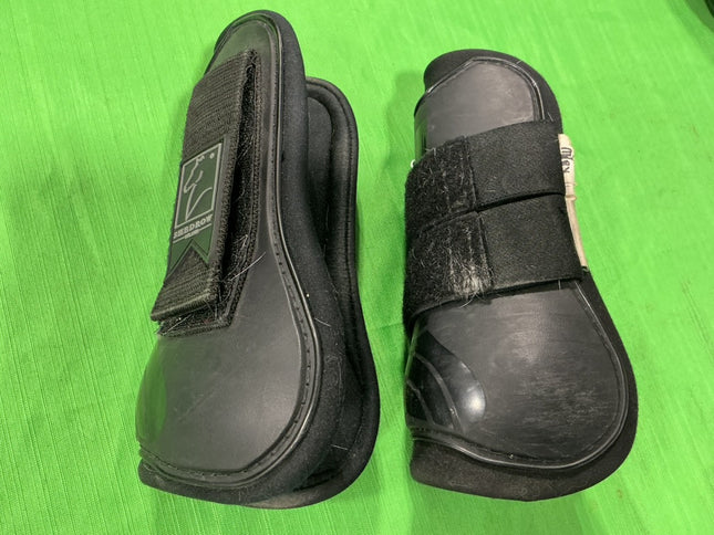 Open Front Jump Boots Black Shedrow B