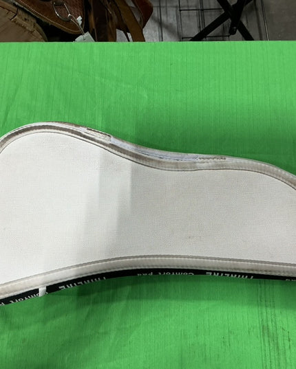 English Half Saddle Pad Thin Line Small 