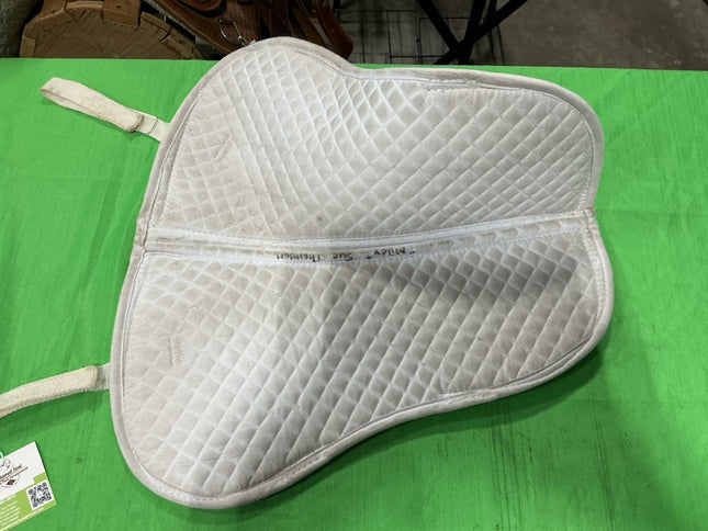 English Half Saddle Pad Thin Line Small 