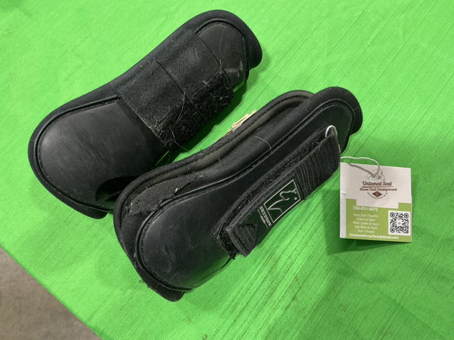 Open Front Jump Boots Black Shedrow B