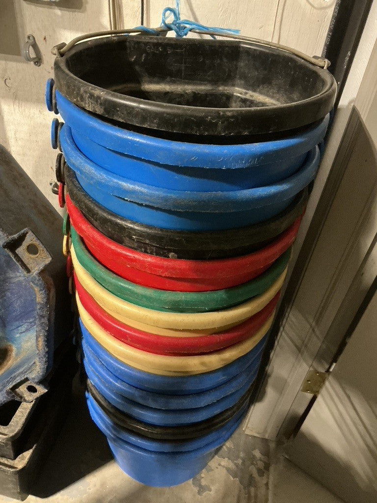 Buckets Variet of Colors
