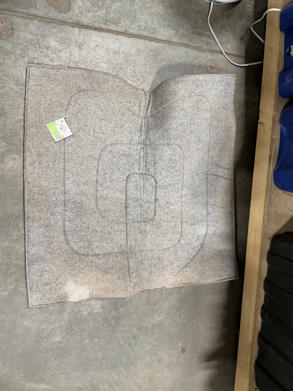 Western Saddle Pad Felt 31.5"X32"X 1/2" 