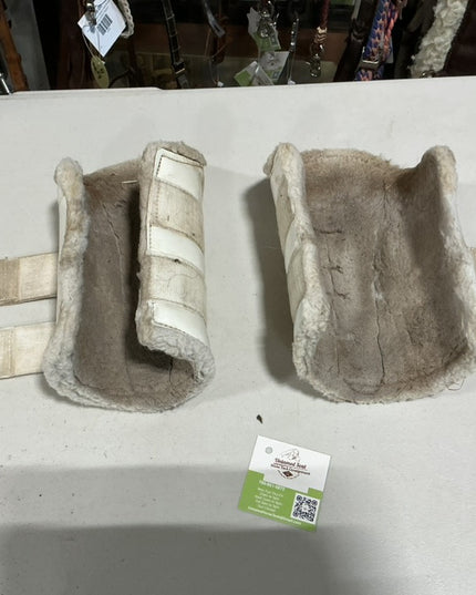Splint Boots White Medium 