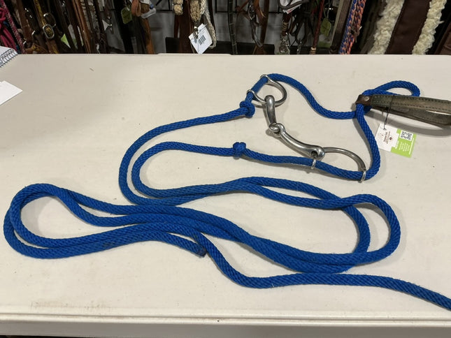 Western Headstall Bit 6" Rope & Reins 