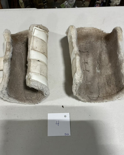 Splint Boots White Medium 