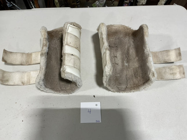 Splint Boots White Medium 