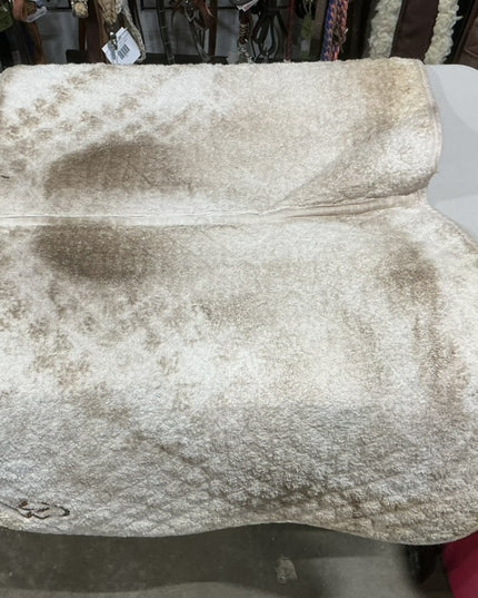 English Saddle Pad White