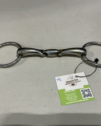 Bit 3 Piece Snaffle Korsteel 5.5" 