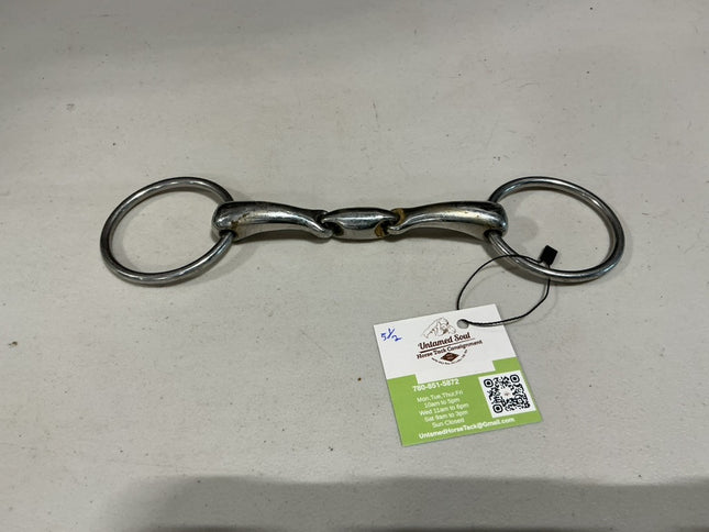 Bit 3 Piece Snaffle Korsteel 5.5" 