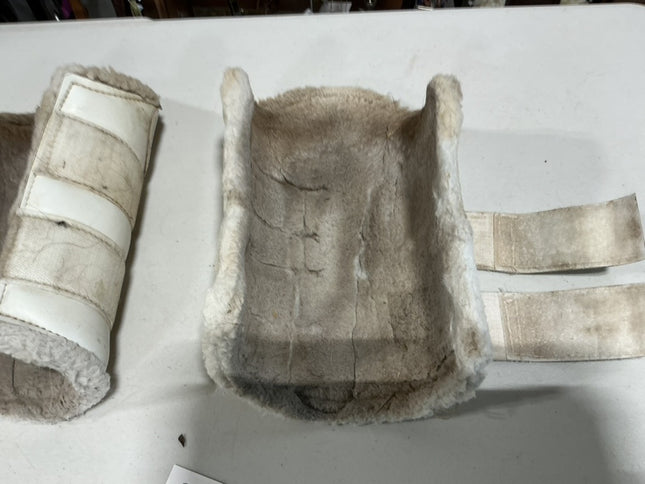 Splint Boots White Medium 