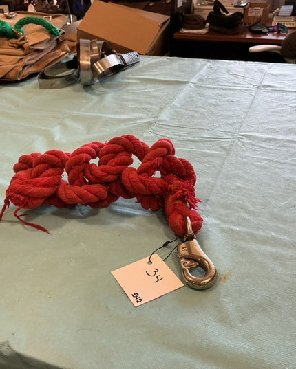 Lead Line Red Cotton 