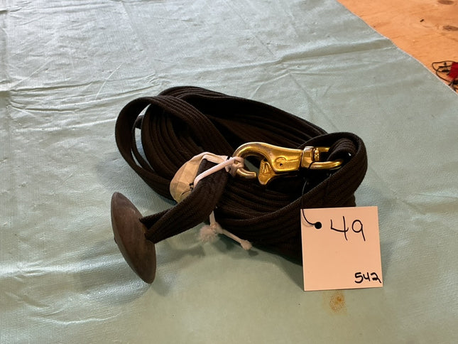 Lunge Line Cotton Black 