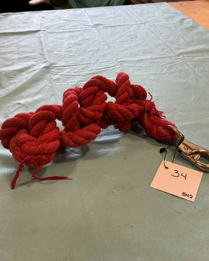 Lead Line Red Cotton 
