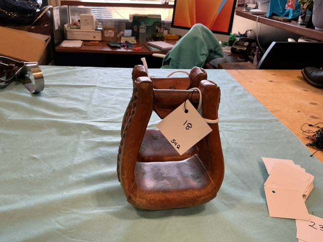 Western Stirrups Leather 