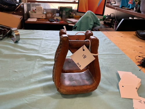 Western Stirrups – Leather | Used, Very Good