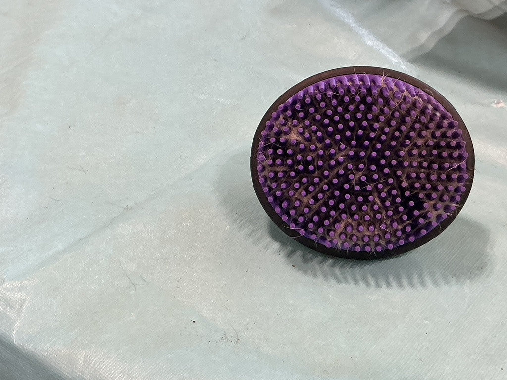 Curry Comb Rubber Round 