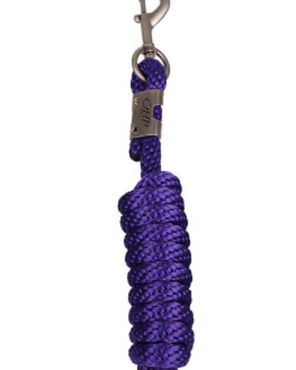 Lead QHP Luxury Rope Purple