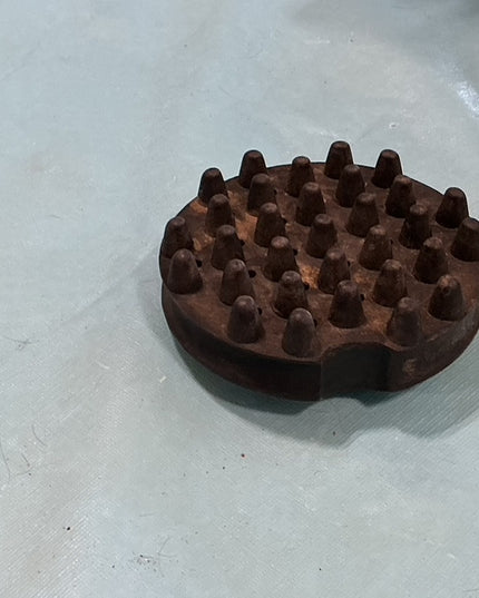 Curry Comb Rubber Round 