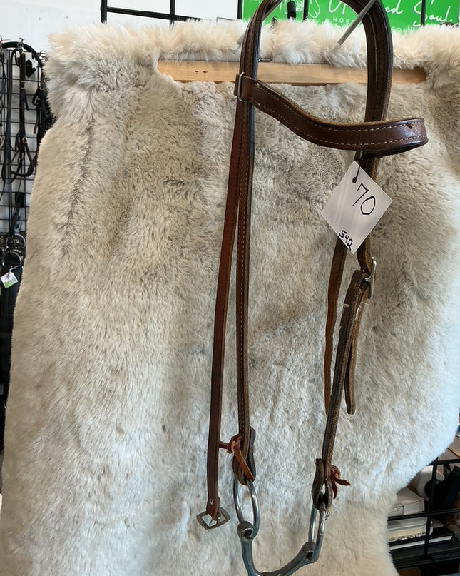 Western Headstall & Snaffle Bit