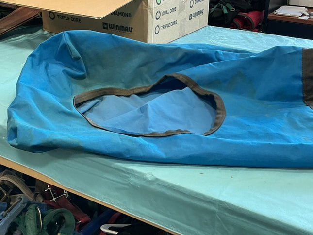Hay Net Bag Blue Circle Middle 