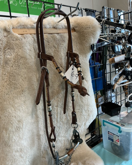 Western Headstall & Bit & Silver 