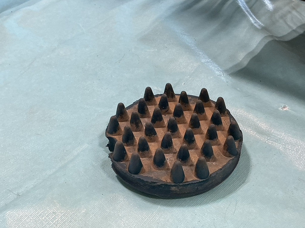 Curry Comb Rubber Round 
