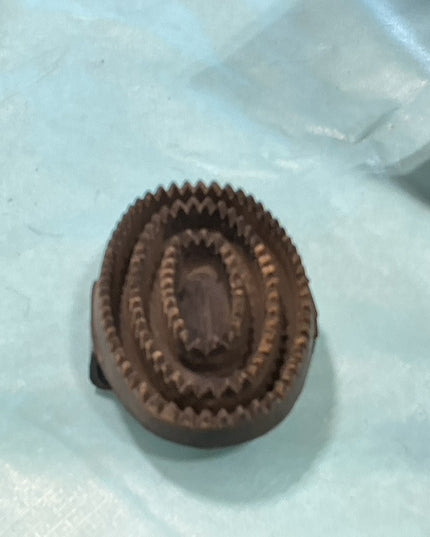 Curry Comb Rubber Oval 