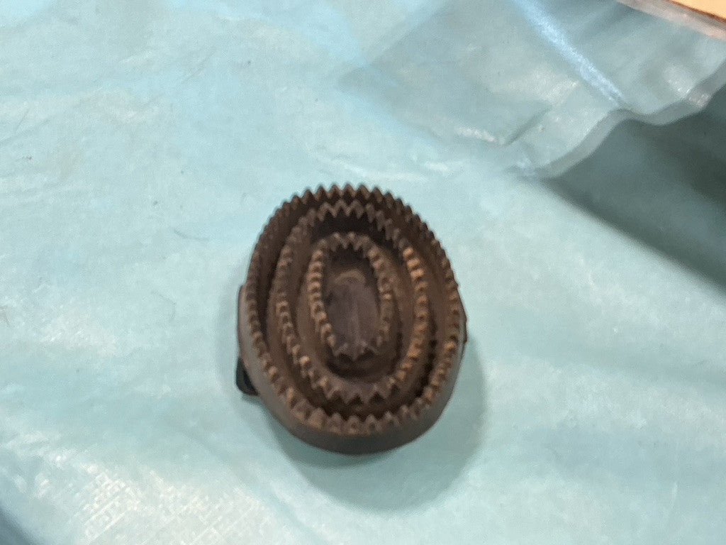 Curry Comb Rubber Oval 