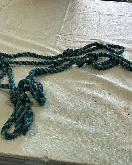 Halter Rope Green/BLK 