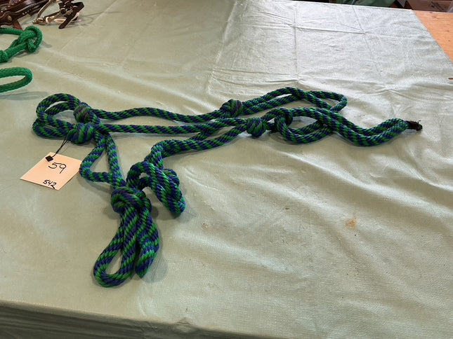 Halter Rope Green/BLK 