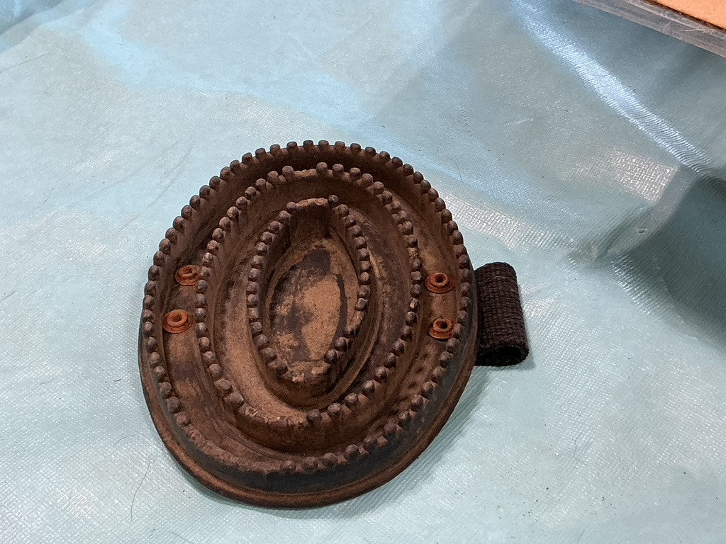 Curry Comb Rubber Oval 