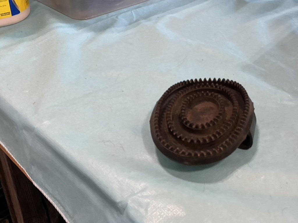 Curry Comb Rubber Oval 