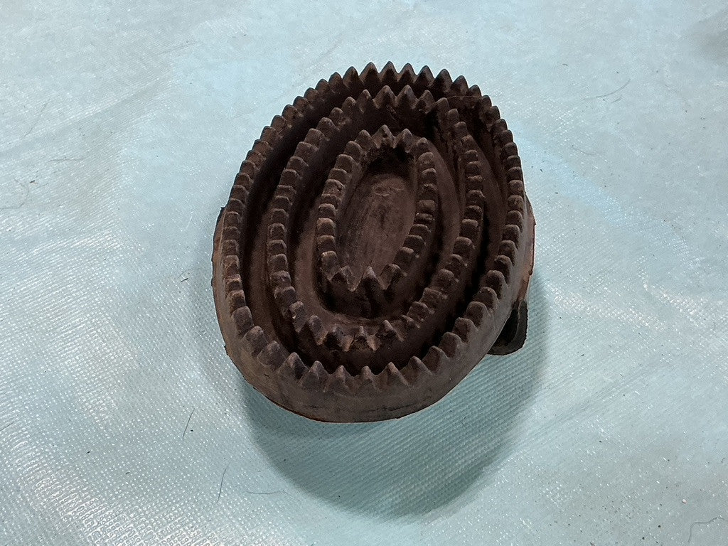 Curry Comb Rubber Oval 