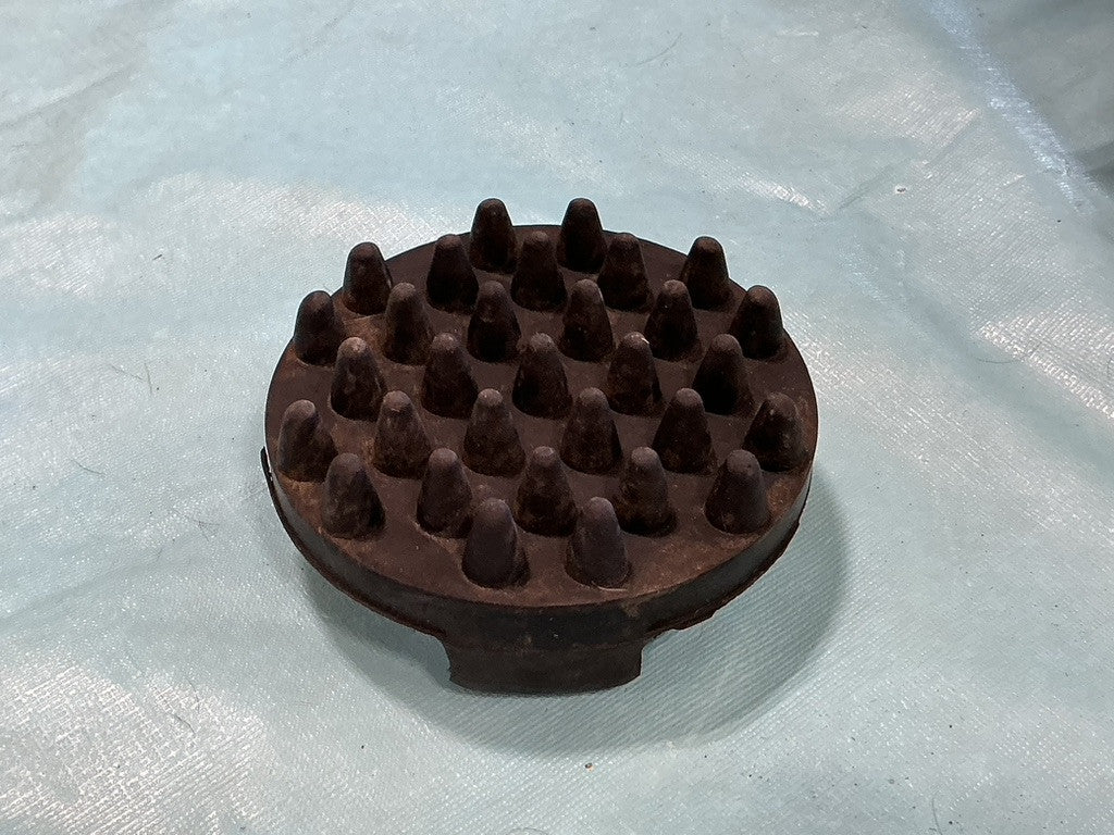 Curry Comb Rubber Round 