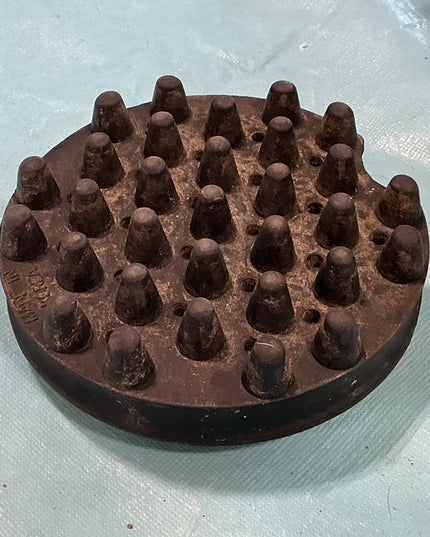 Curry Comb Rubber Round 