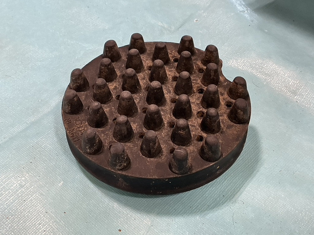 Curry Comb Rubber Round 