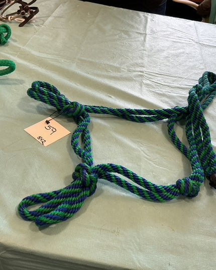 Halter Rope Green/BLK 