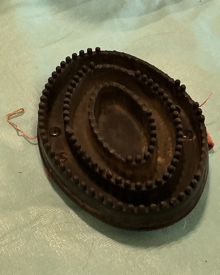 Curry Comb Rubber Oval 