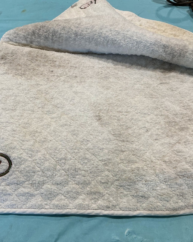 English Saddle Pad White