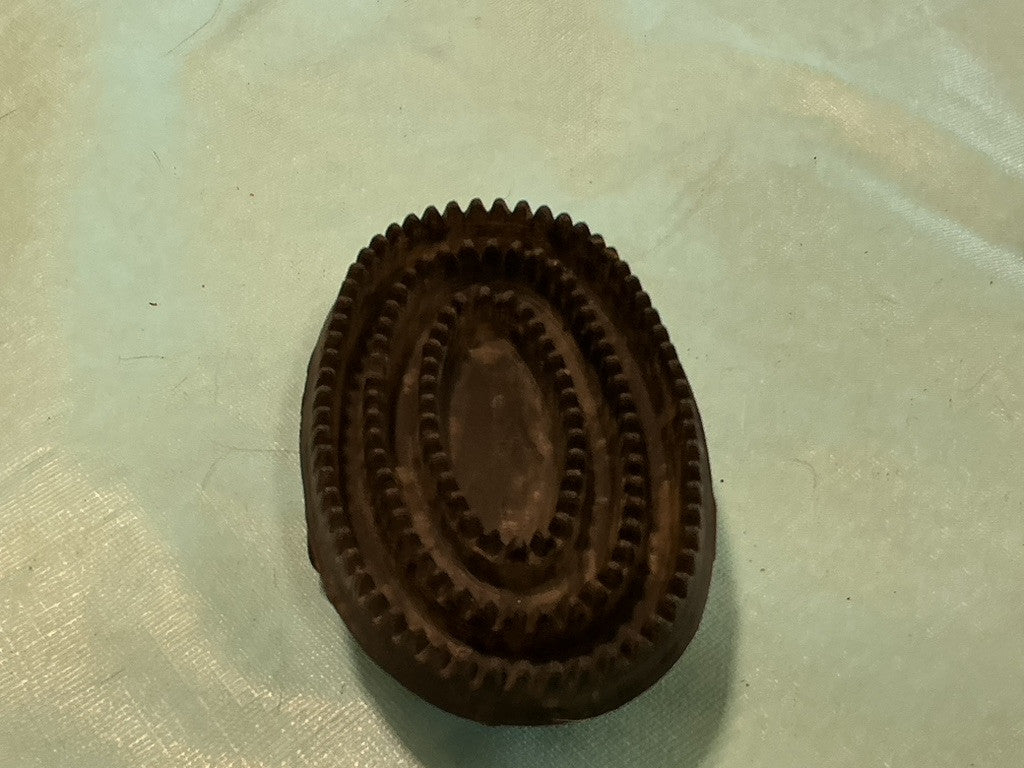 Curry Comb Rubber Oval 