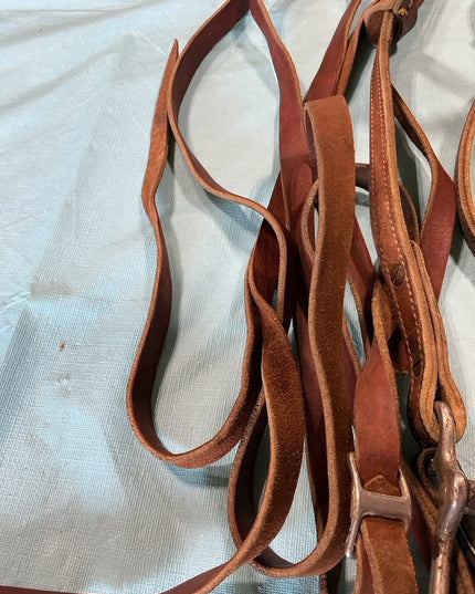 Western Bridle 4" Bit & Reins 